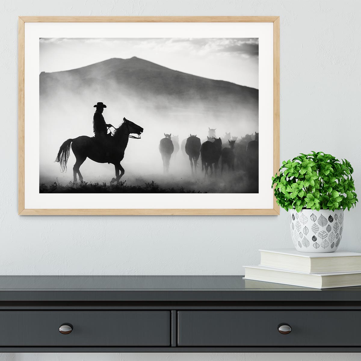 His Territory Framed Print - 1x - 3