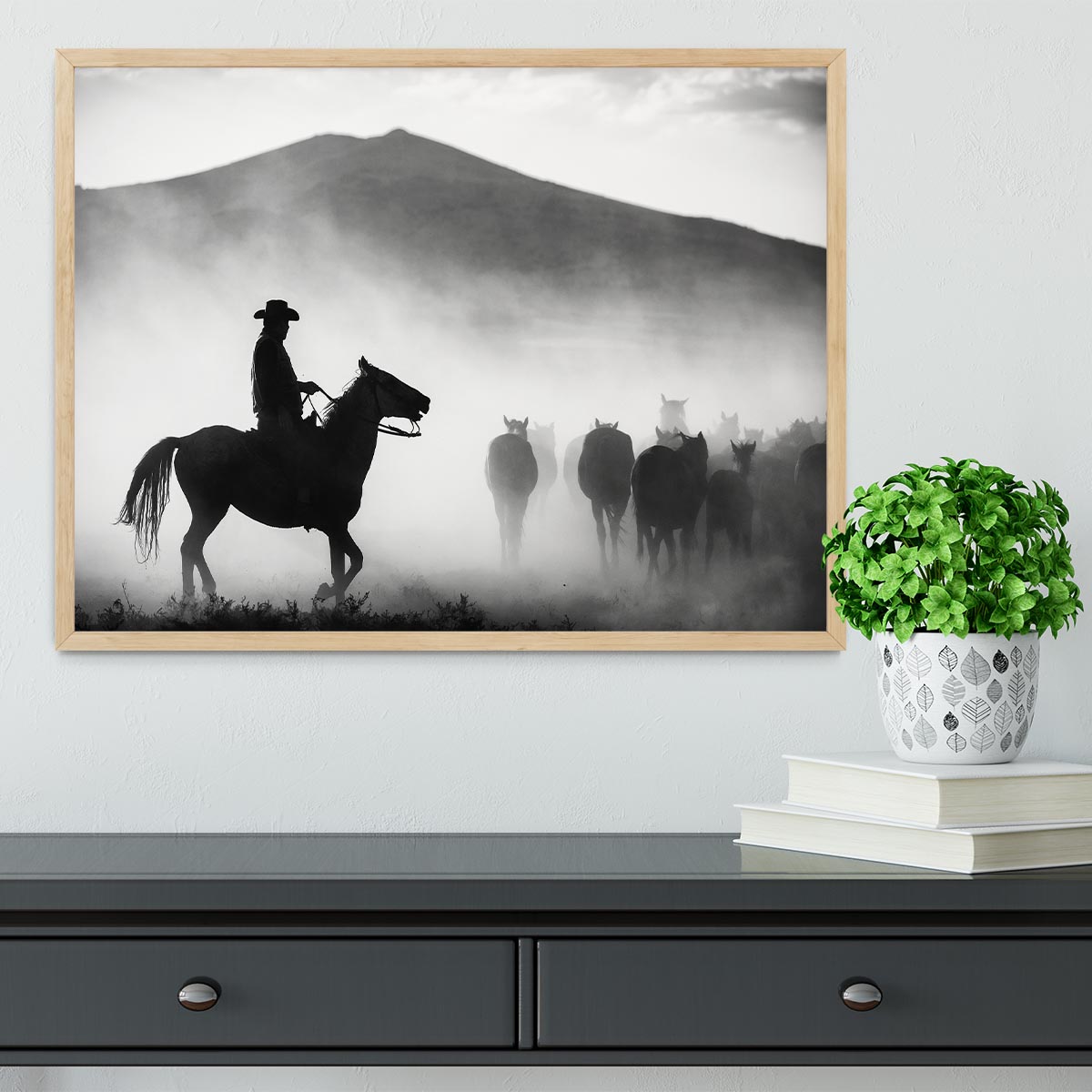 His Territory Framed Print - 1x - 4