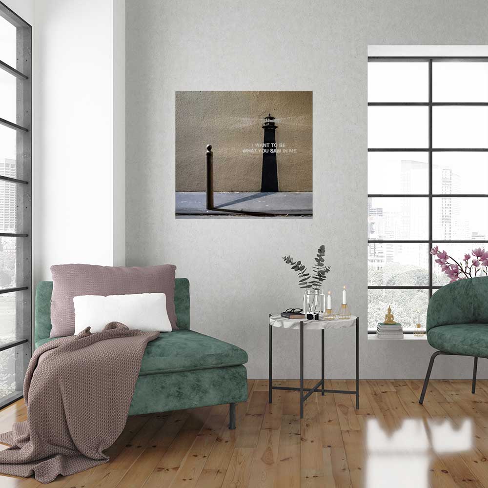 Banksy I Want To Be What You Saw In Me Print or Poster