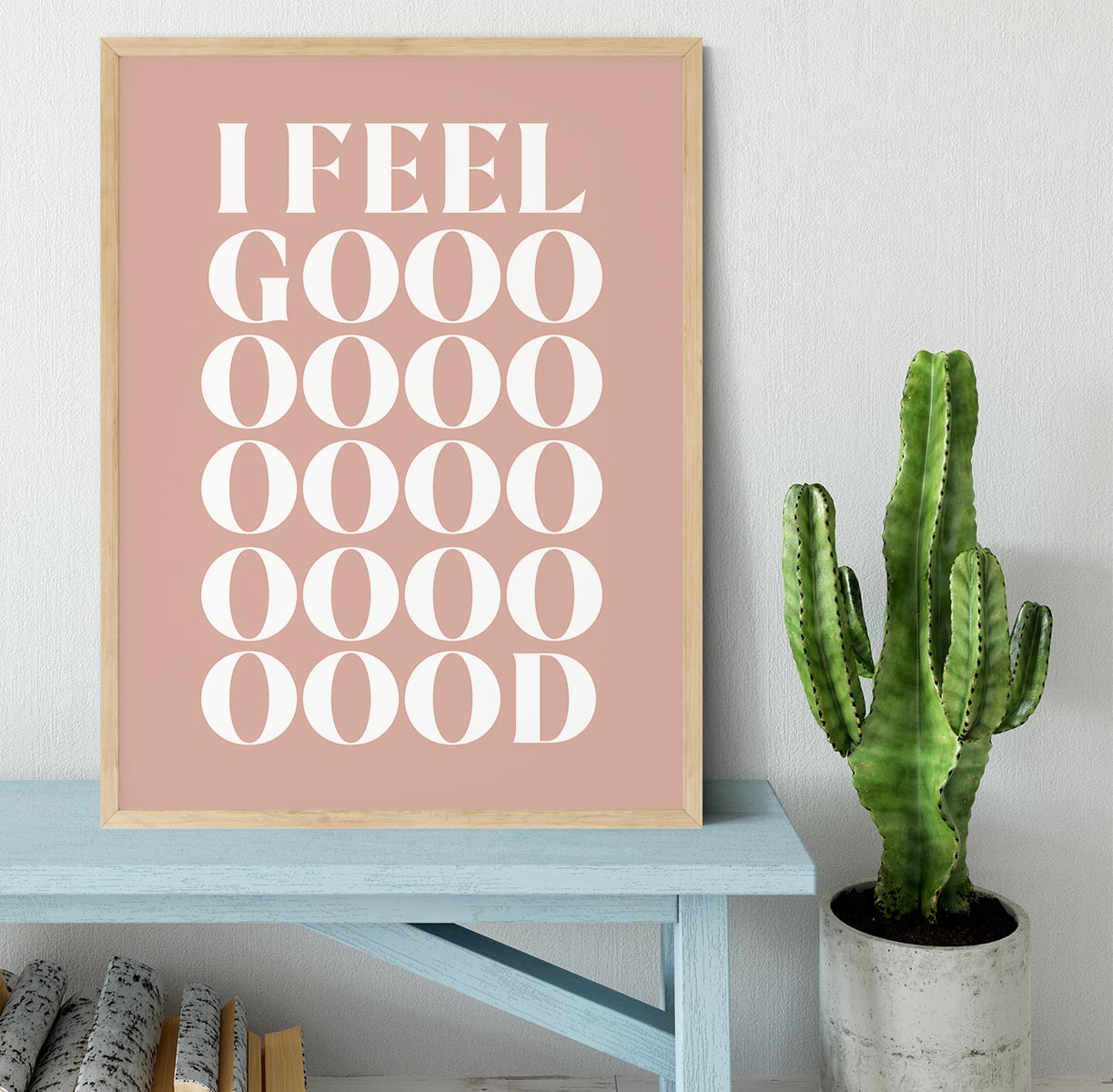 I Feel Good Framed Print - Canvas Art Rocks - 4