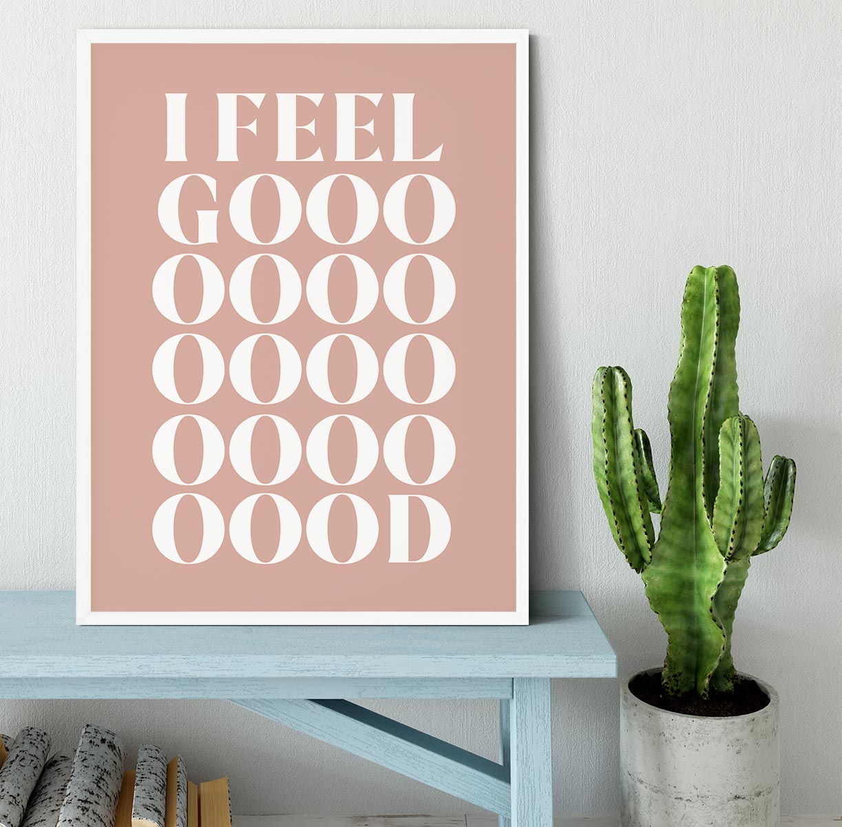 I Feel Good Framed Print - Canvas Art Rocks -6