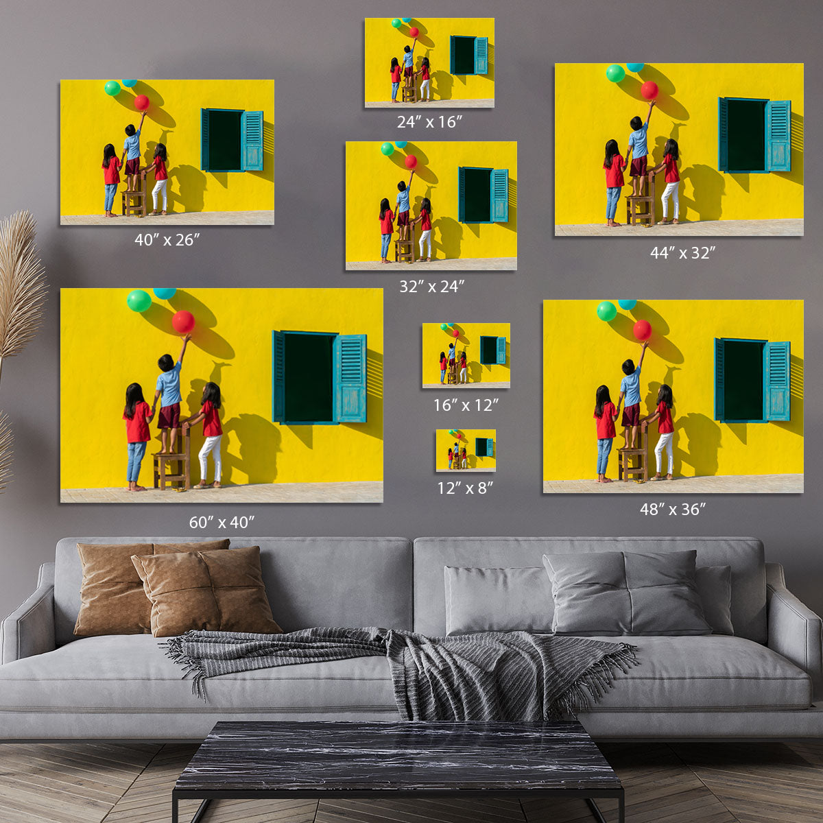 I want those balloons Canvas Print or Poster - 1x - 7