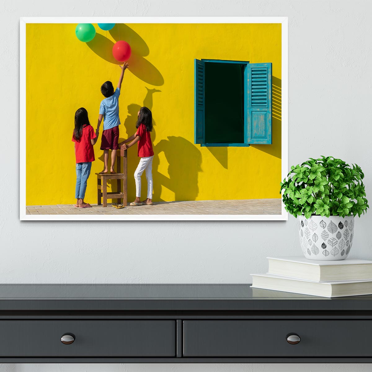 I want those balloons Framed Print - 1x -6