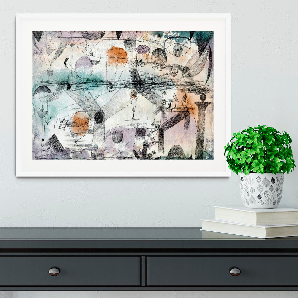 In the Realm of Air 1917 No.1 Framed Print - Canvas Art Rocks - 5