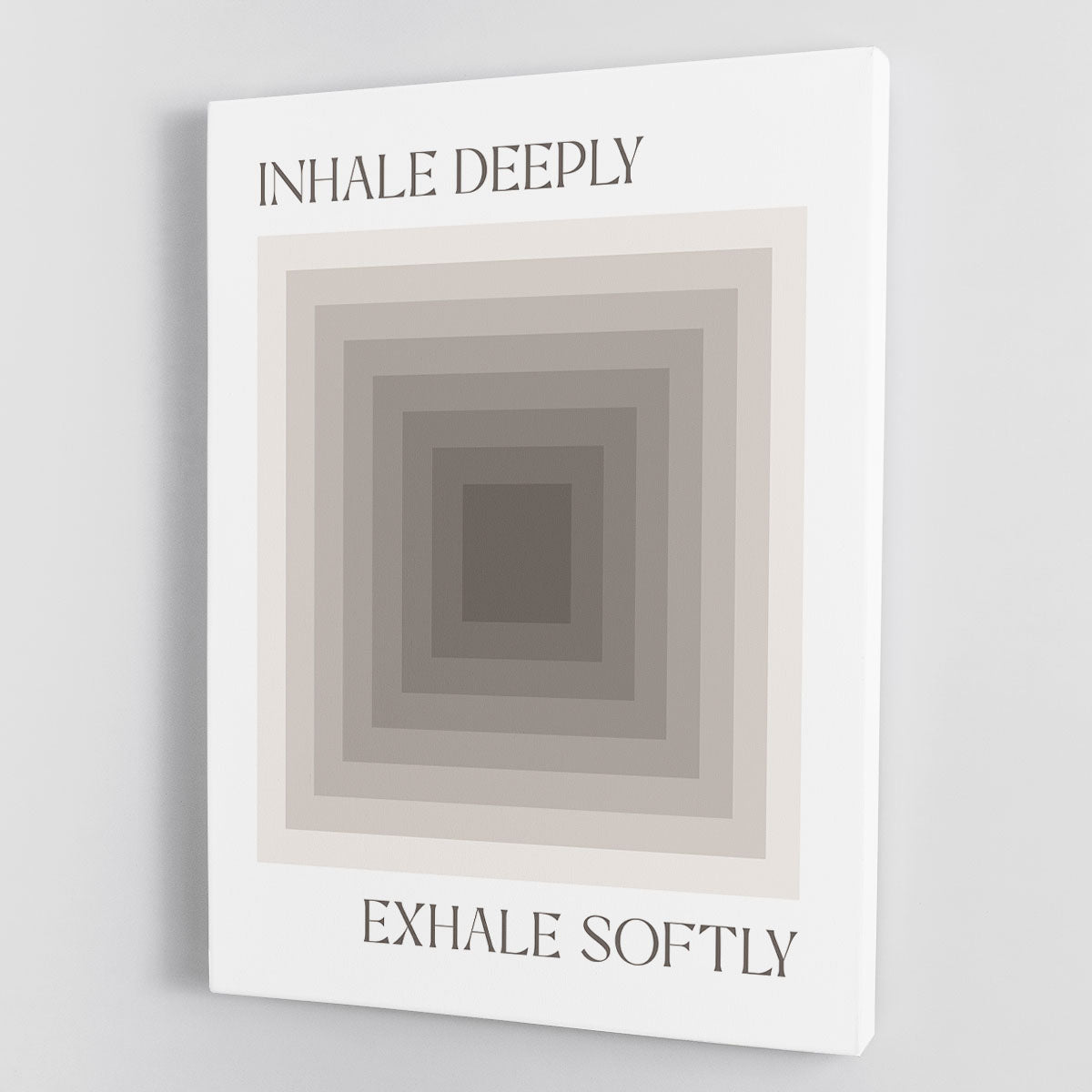 Inhale Deeply Canvas Print or Poster - Canvas Art Rocks - 1