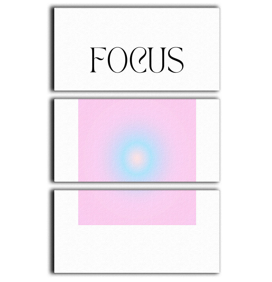 Inspire Aura Poster 3 Split Panel Canvas Print - Canvas Art Rocks - 1