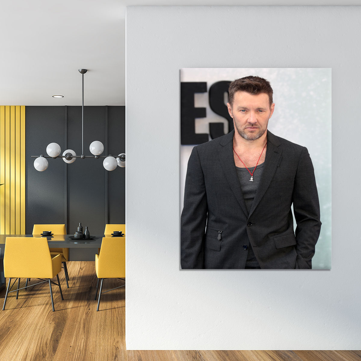 Joel Edgerton Canvas Print or Poster - Canvas Art Rocks - 4