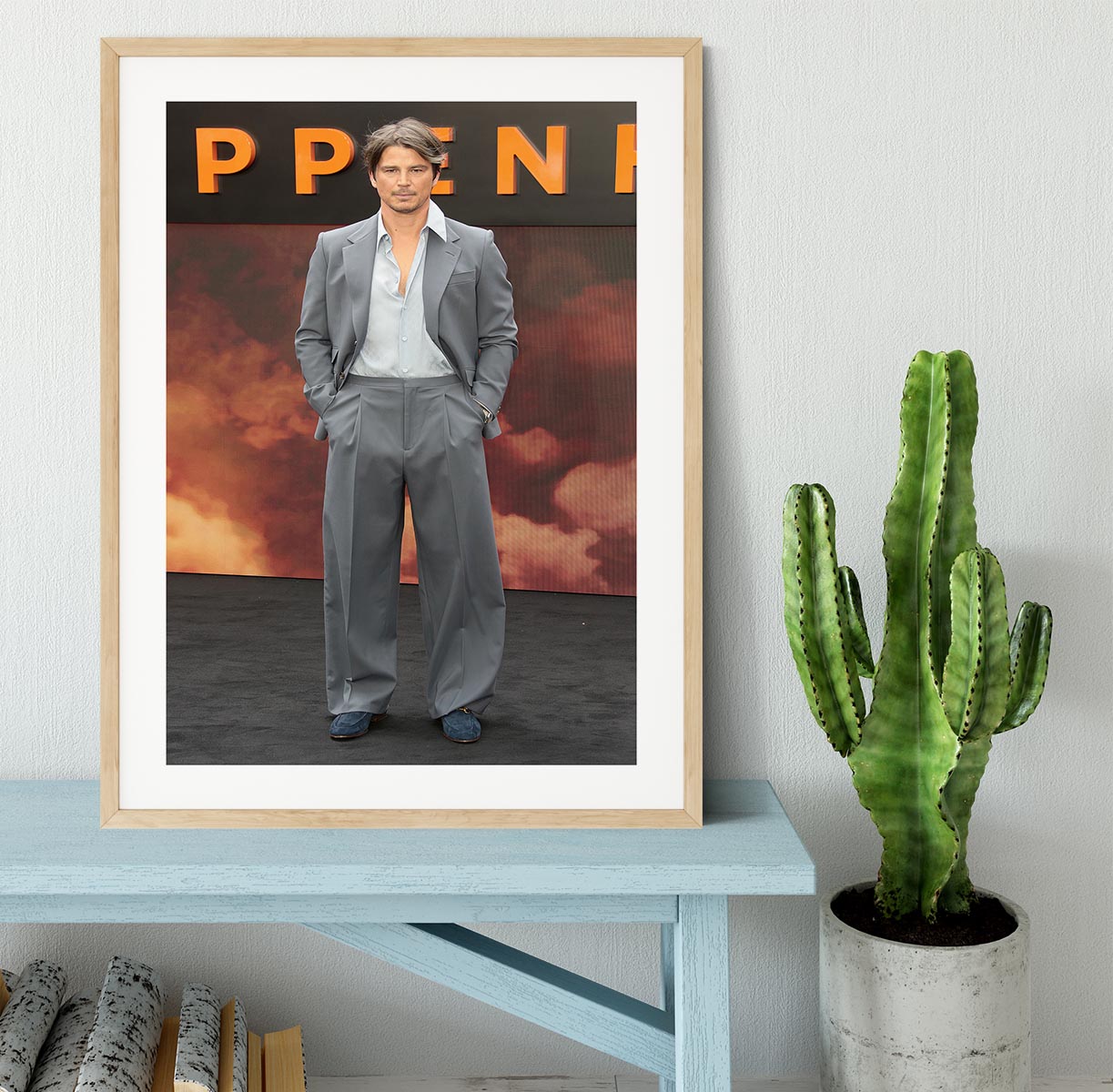 Josh Hartnett at the Oppenheimer premiere Framed Print - Canvas Art Rocks - 3