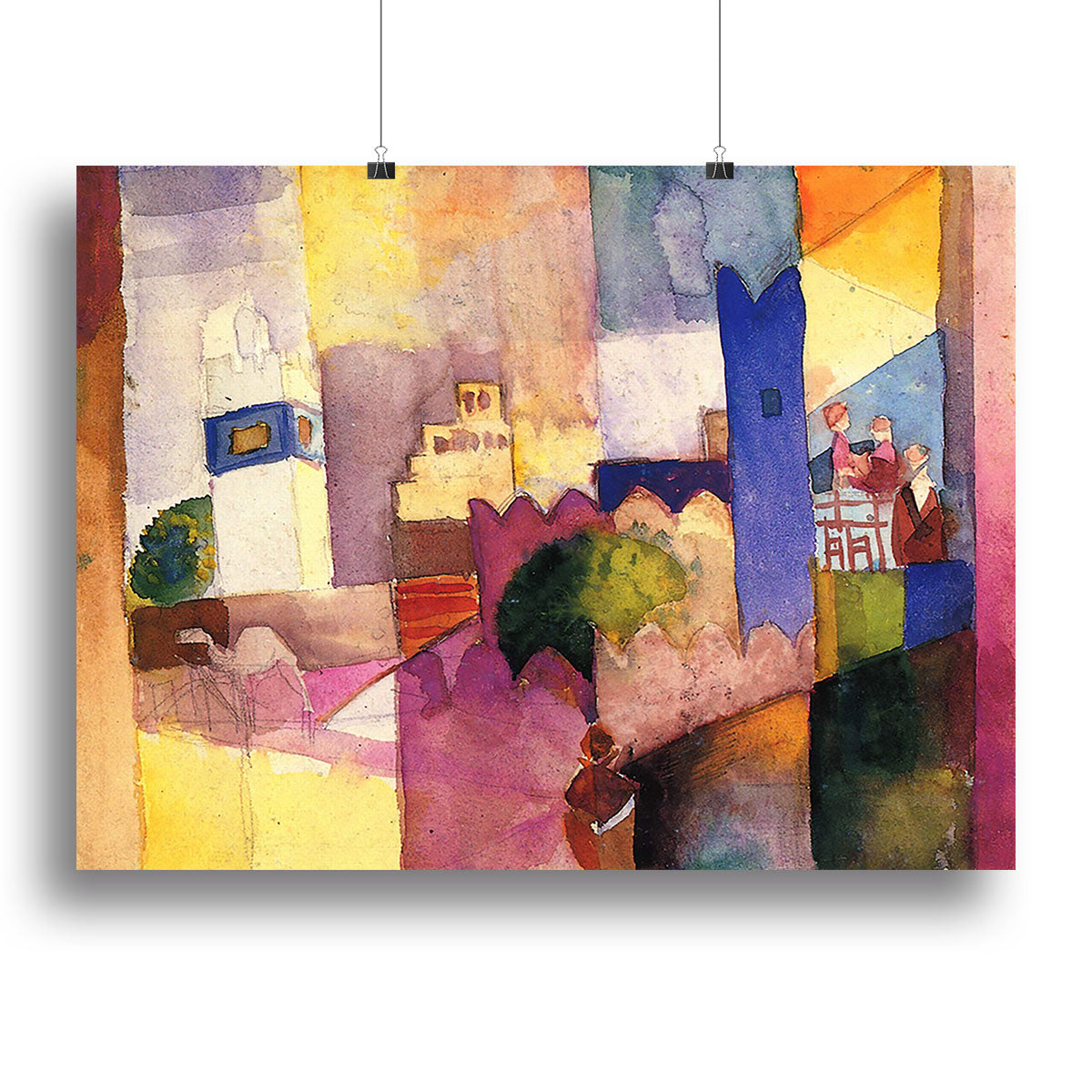 Kairouan by Macke Poster - Unframed