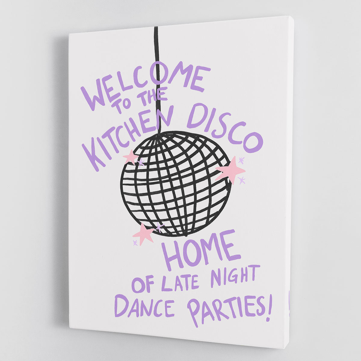 Kitchen Disco Canvas Print or Poster - Canvas Art Rocks - 1