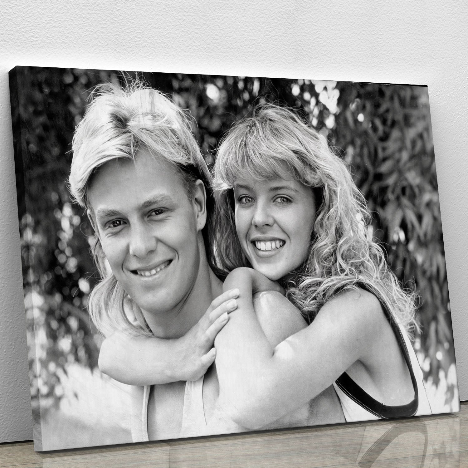 Kylie Minogue and Jason Donovan Canvas Print or Poster - Canvas Art Rocks - 1