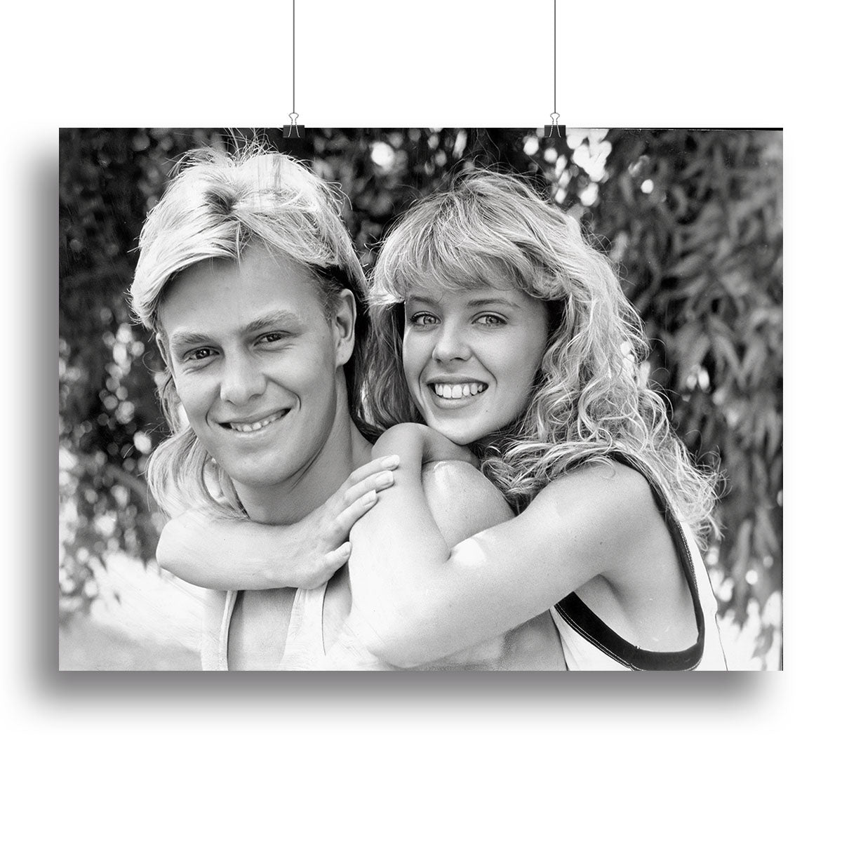 Kylie Minogue and Jason Donovan Canvas Print or Poster - Canvas Art Rocks - 2