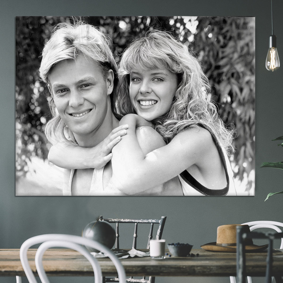 Kylie Minogue and Jason Donovan Canvas Print or Poster - Canvas Art Rocks - 3