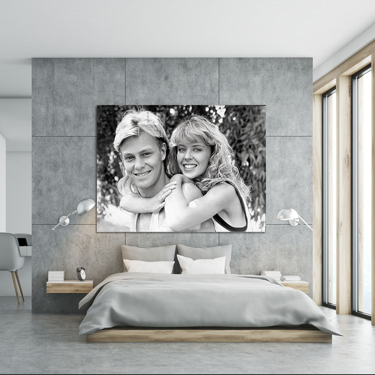 Kylie Minogue and Jason Donovan Canvas Print or Poster - Canvas Art Rocks - 5