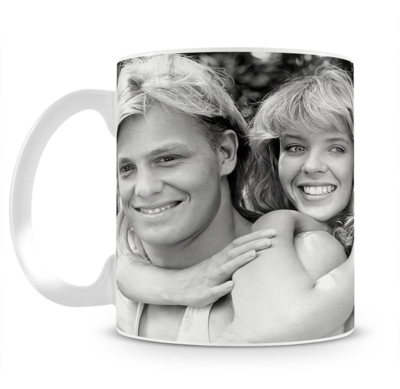 Kylie Minogue and Jason Donovan Mug - Canvas Art Rocks - 1