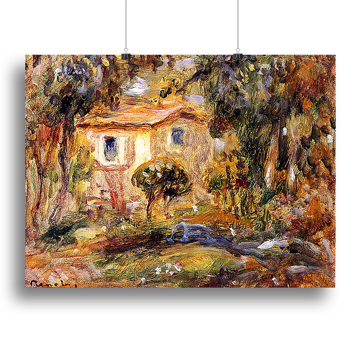 Landscape1 by Renoir Poster - Unframed