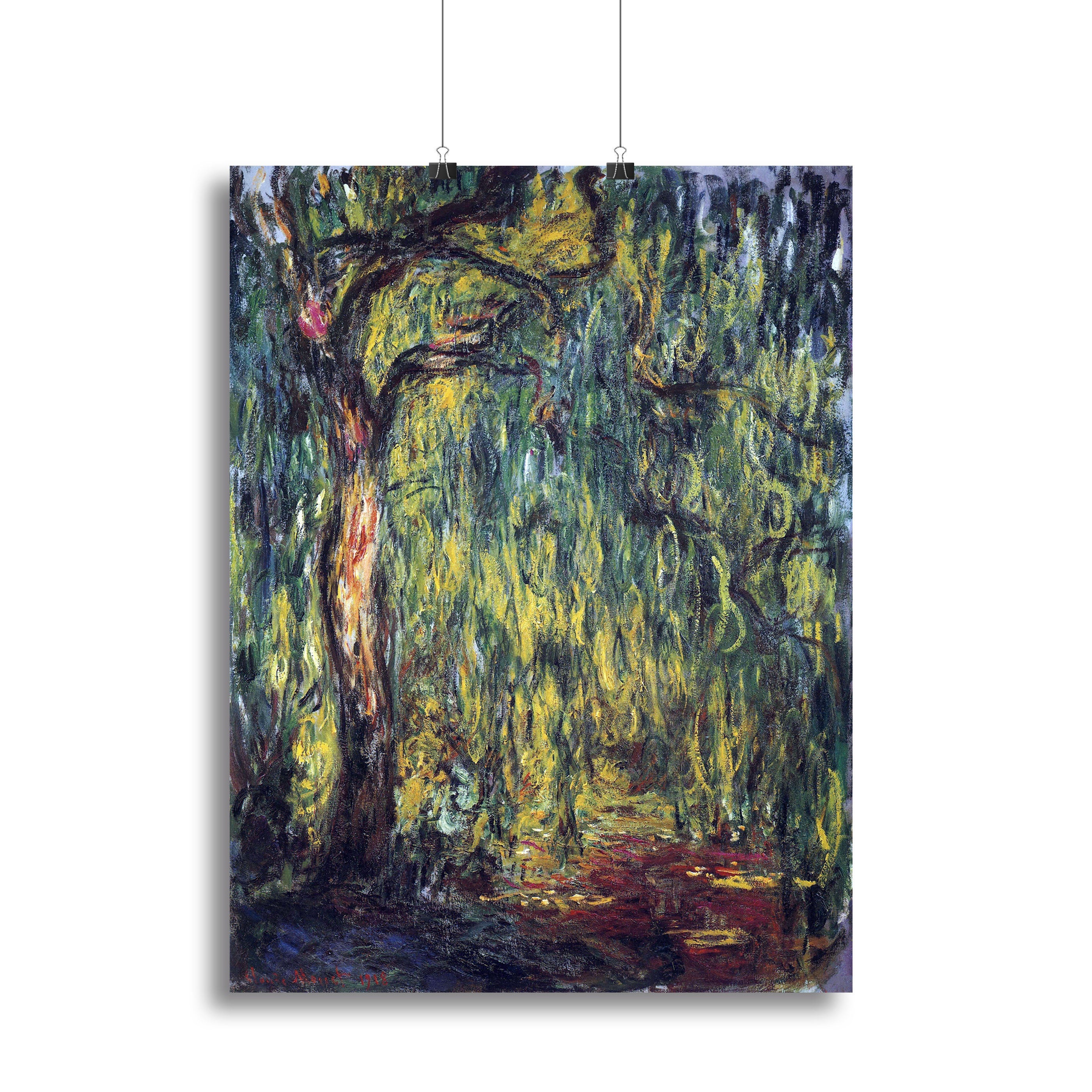 Landscape by Monet Poster - Unframed