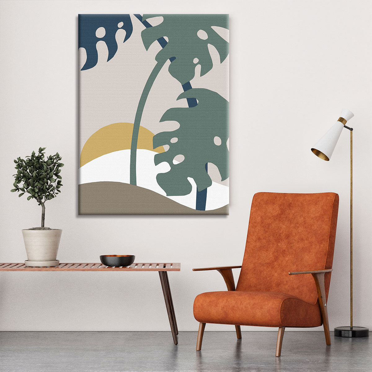 Leaves Palm Canvas Print or Poster - 1x - 6