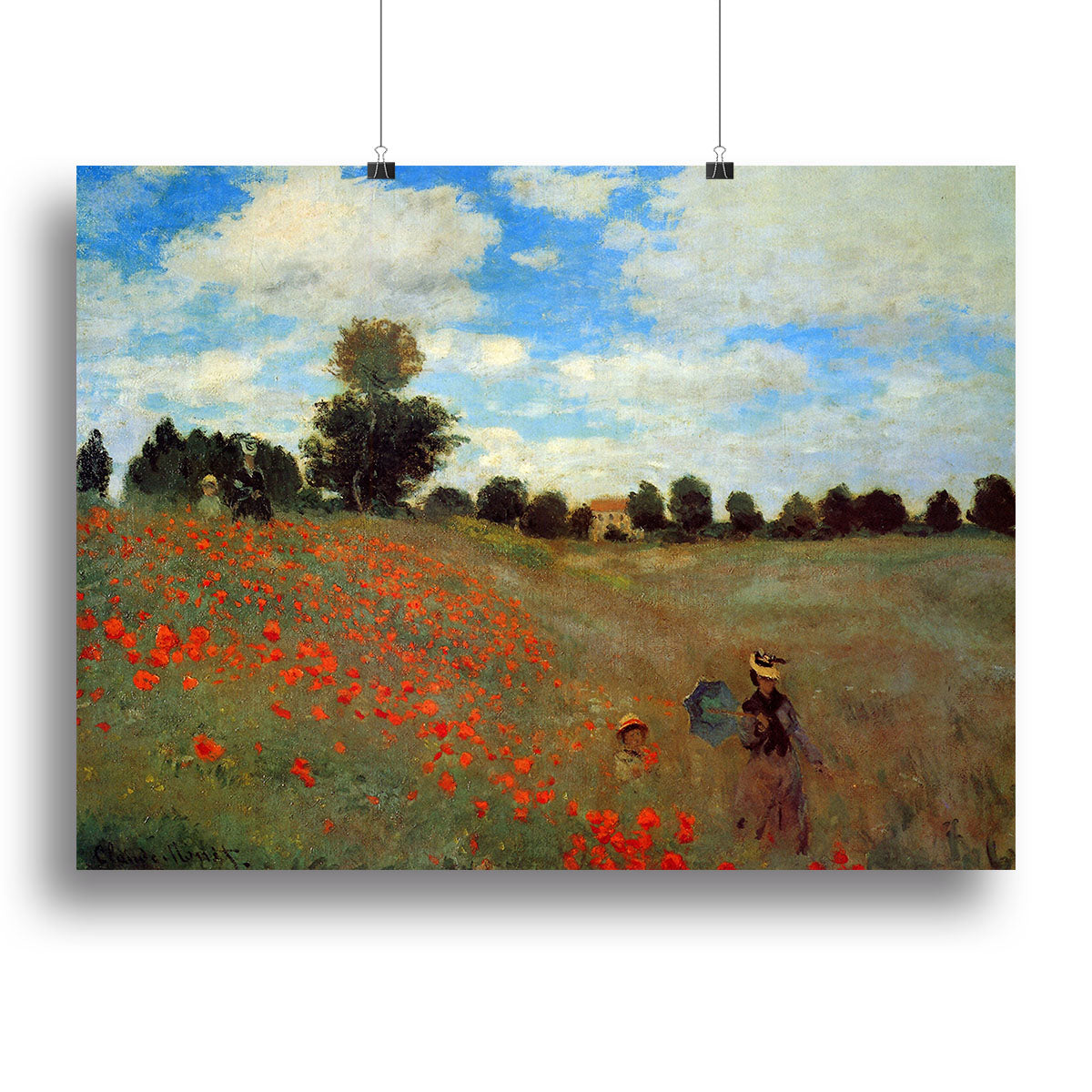 Les Coqueliquots Poster - Unframed