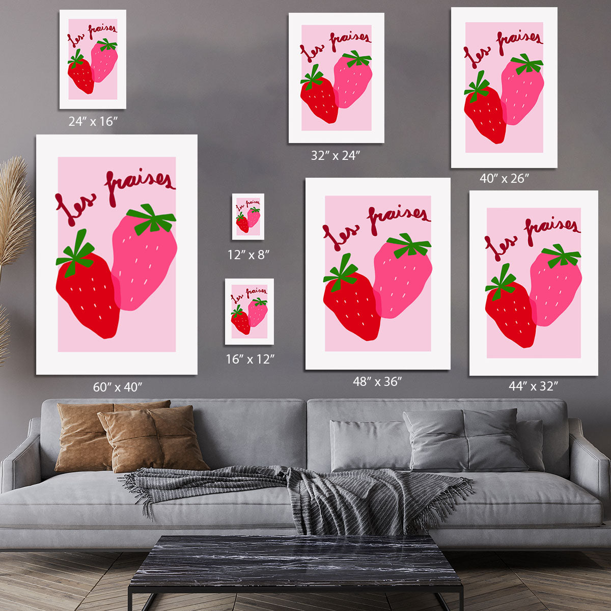 Les Fraises Canvas Print or Poster - Canvas Art Rocks - 7