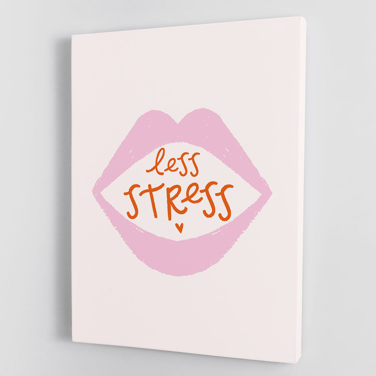 Less Stress Canvas Print or Poster - Canvas Art Rocks - 1