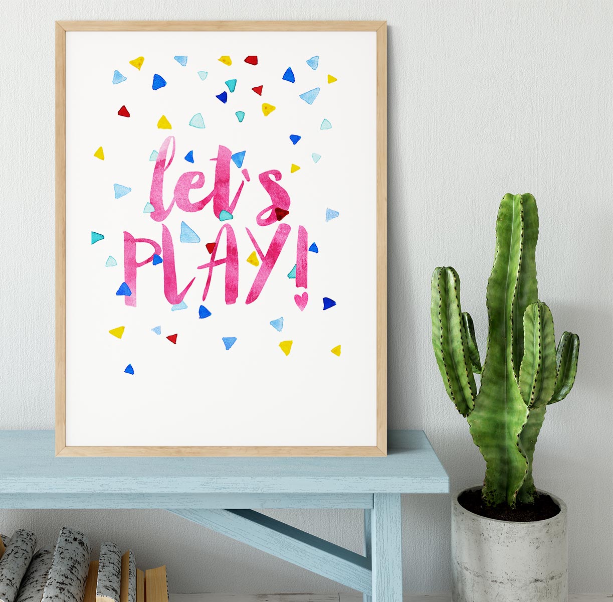 Lets Play Framed Print - 1x - 3