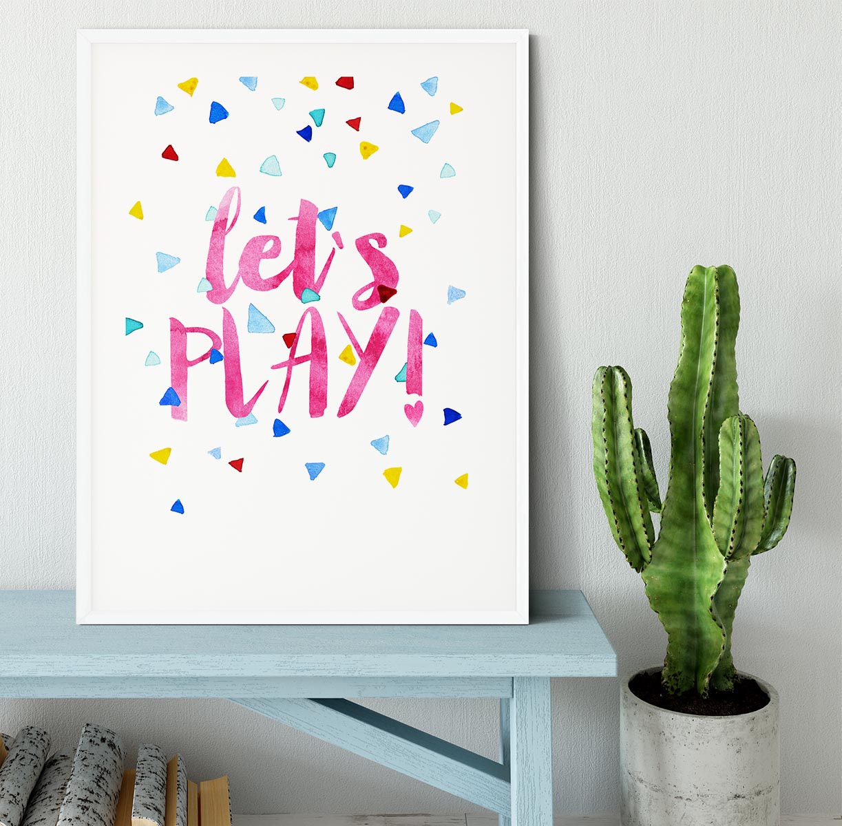 Lets Play Framed Print - 1x - 5