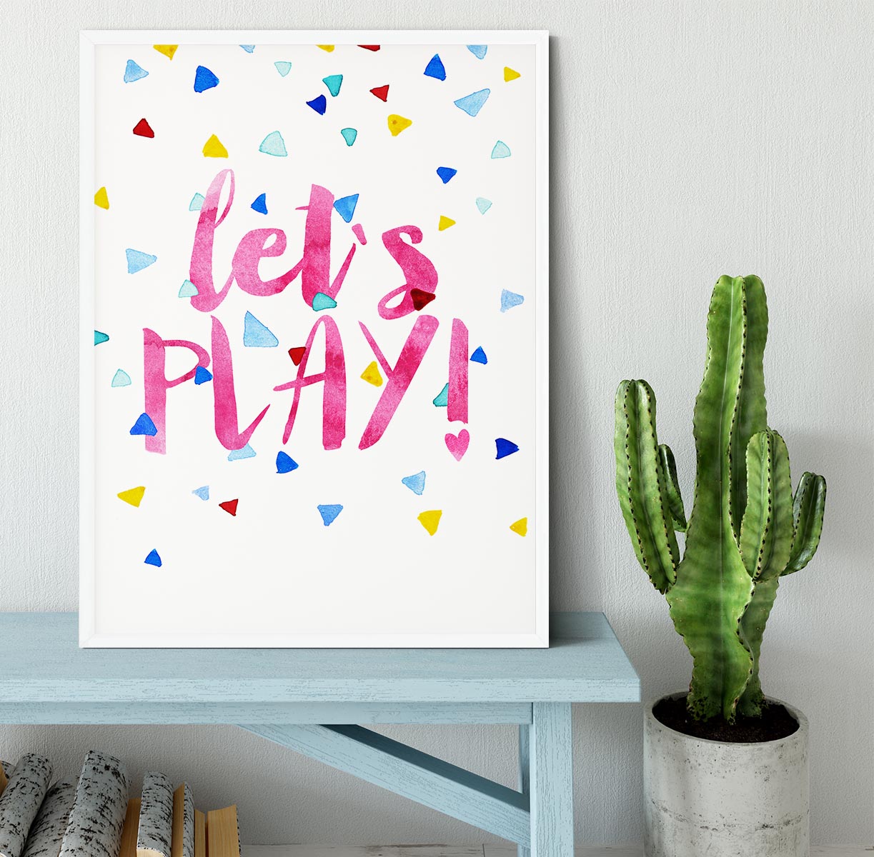 Lets Play Framed Print - 1x -6