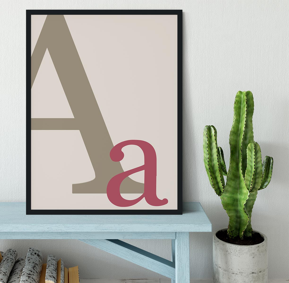 Letter A Framed Print - 1x - 2