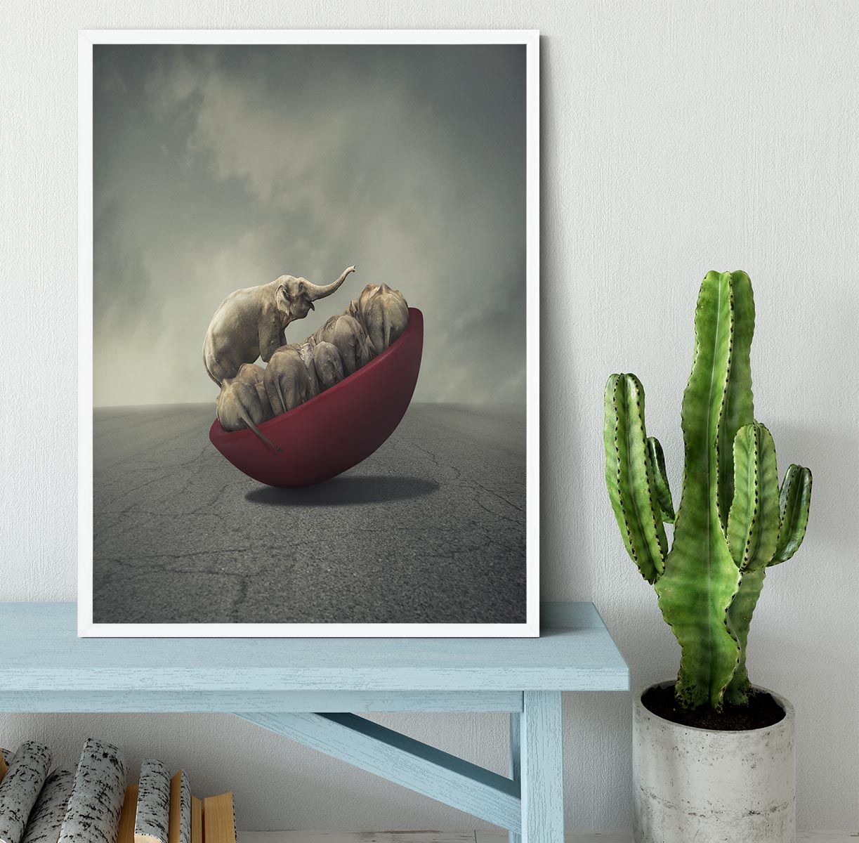 Life is a balance Framed Print - 1x -6