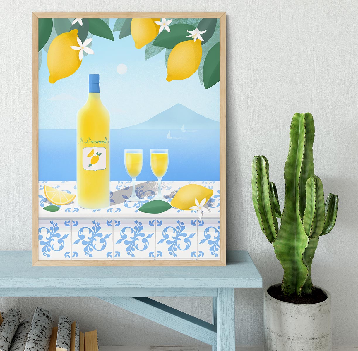 Limoncello Framed Print - Canvas Art Rocks - 4