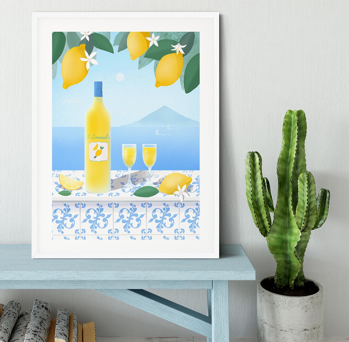 Limoncello Framed Print - Canvas Art Rocks - 5