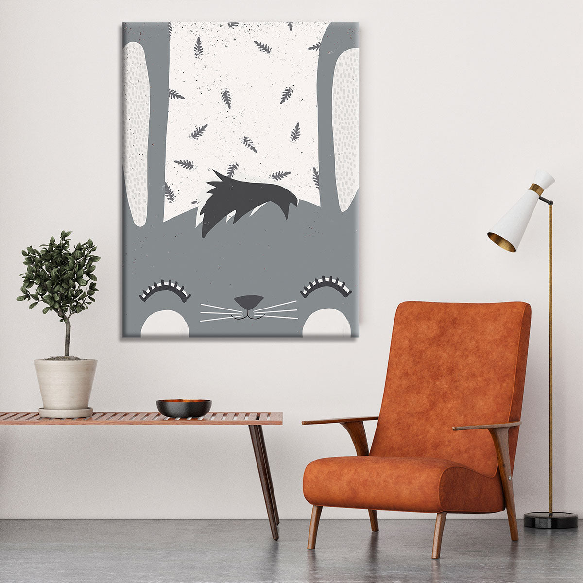 Little Bunny Canvas Print or Poster - 1x - 6