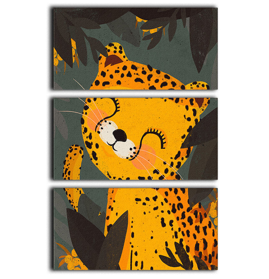 Little Leo 3 Split Panel Canvas Print - 1x - 1