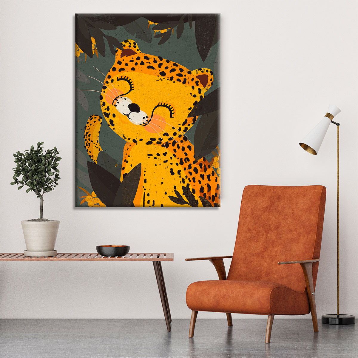 Little Leo Canvas Print or Poster - 1x - 6