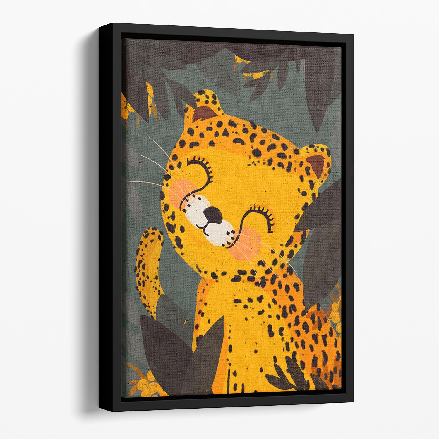 Little Leo Floating Framed Canvas - 1x - 1