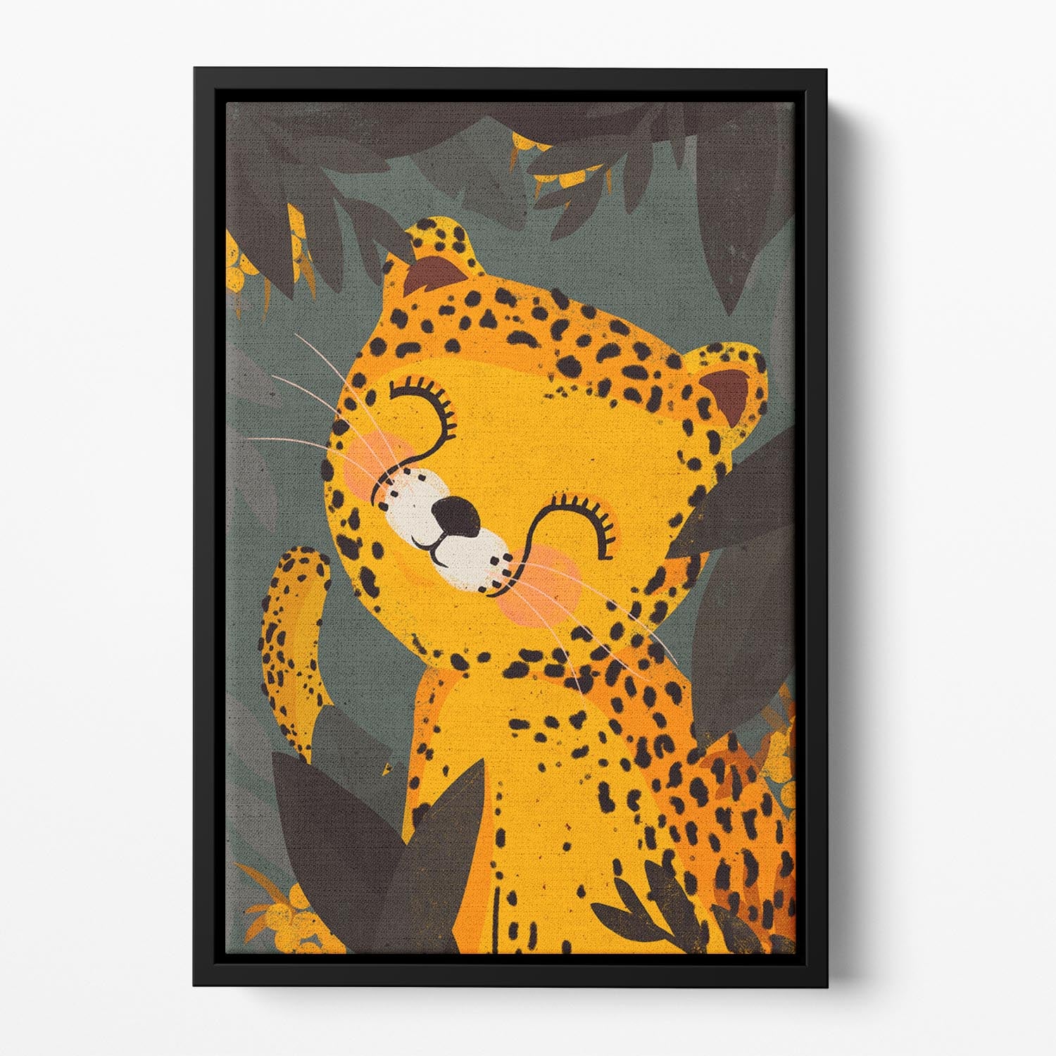 Little Leo Floating Framed Canvas - 1x - 2