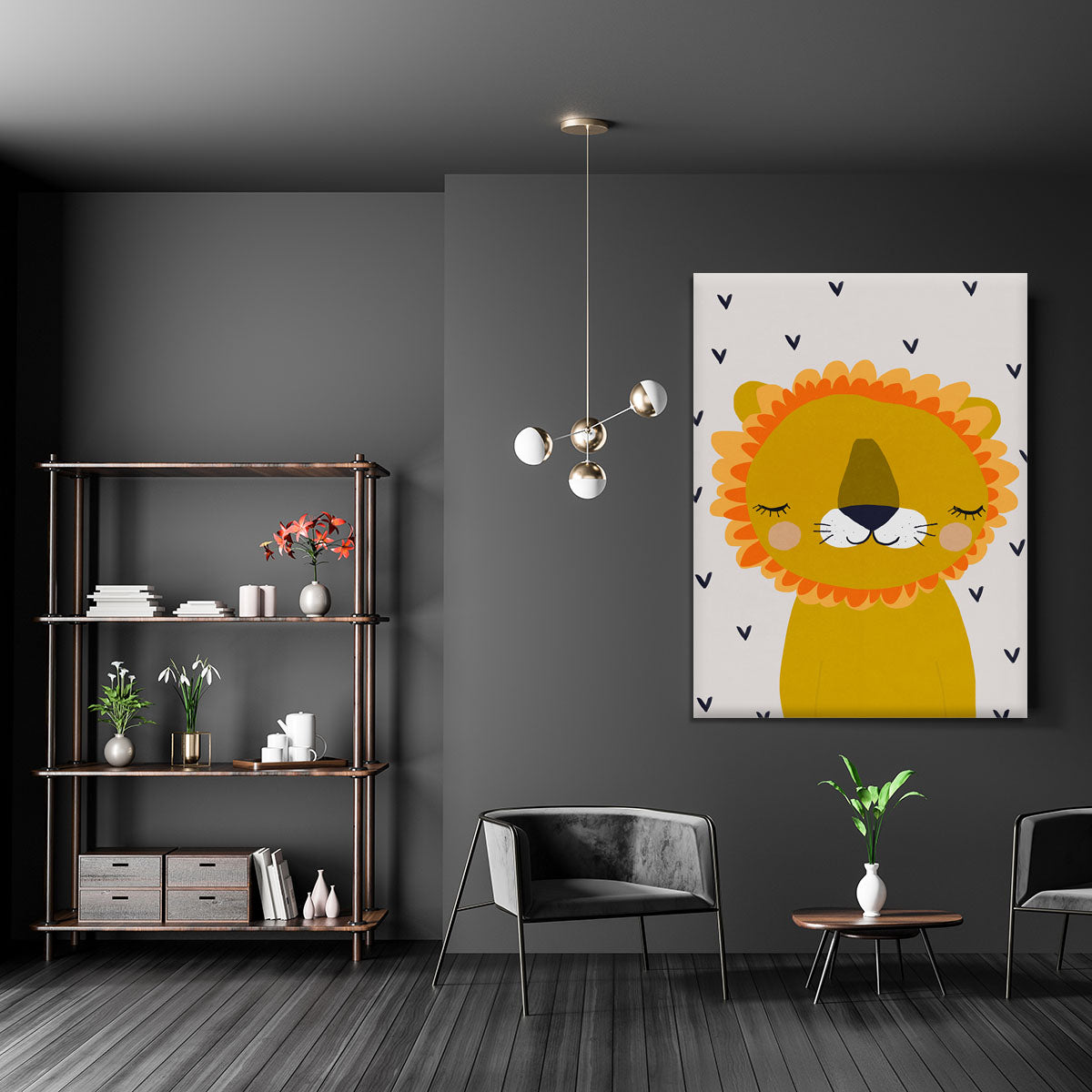 Little Lion Canvas Print or Poster - 1x - 5