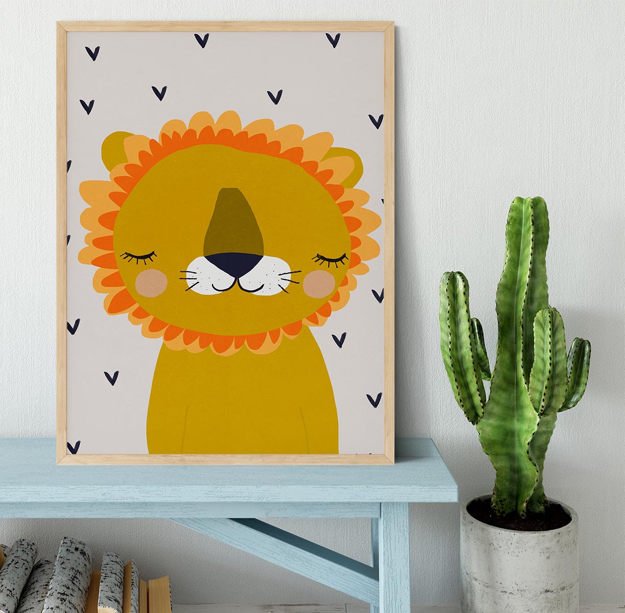 Little Lion Framed Print - 1x - 4