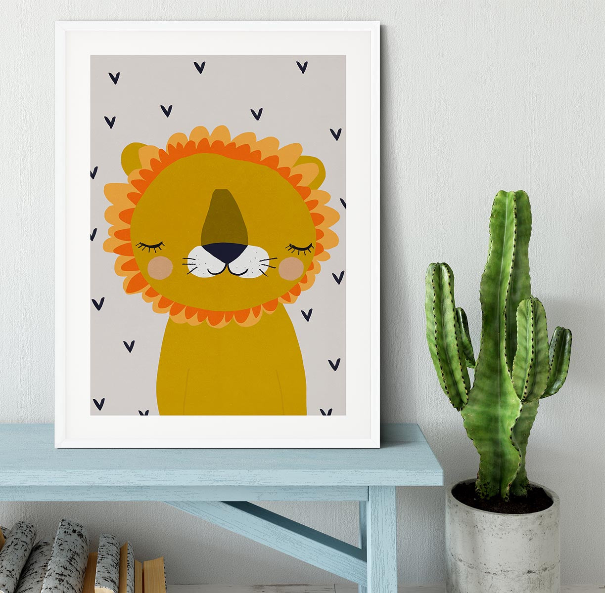 Little Lion Framed Print - 1x - 5