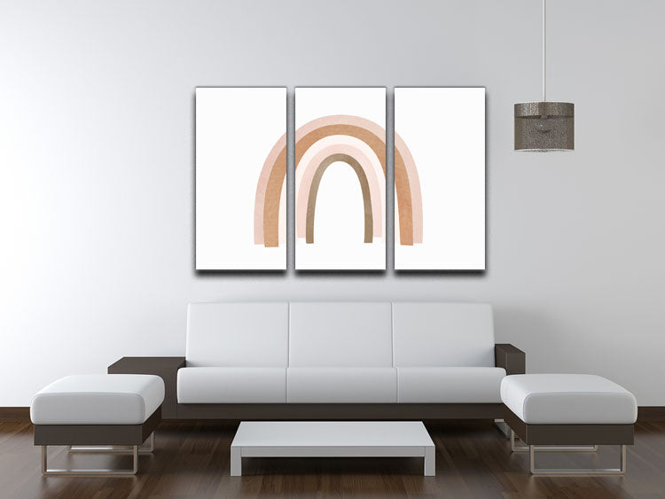 Little Rainbow 3 Split Panel Canvas Print - 1x - 3