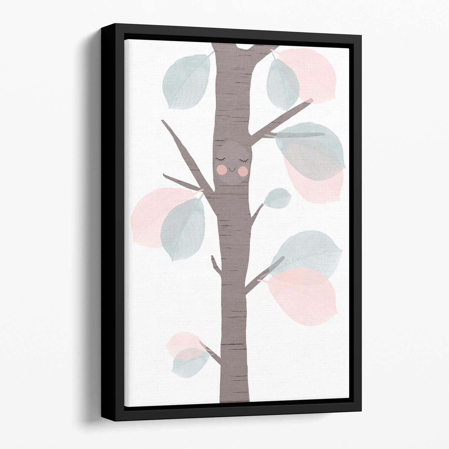 Little Tree Floating Framed Canvas - 1x - 1