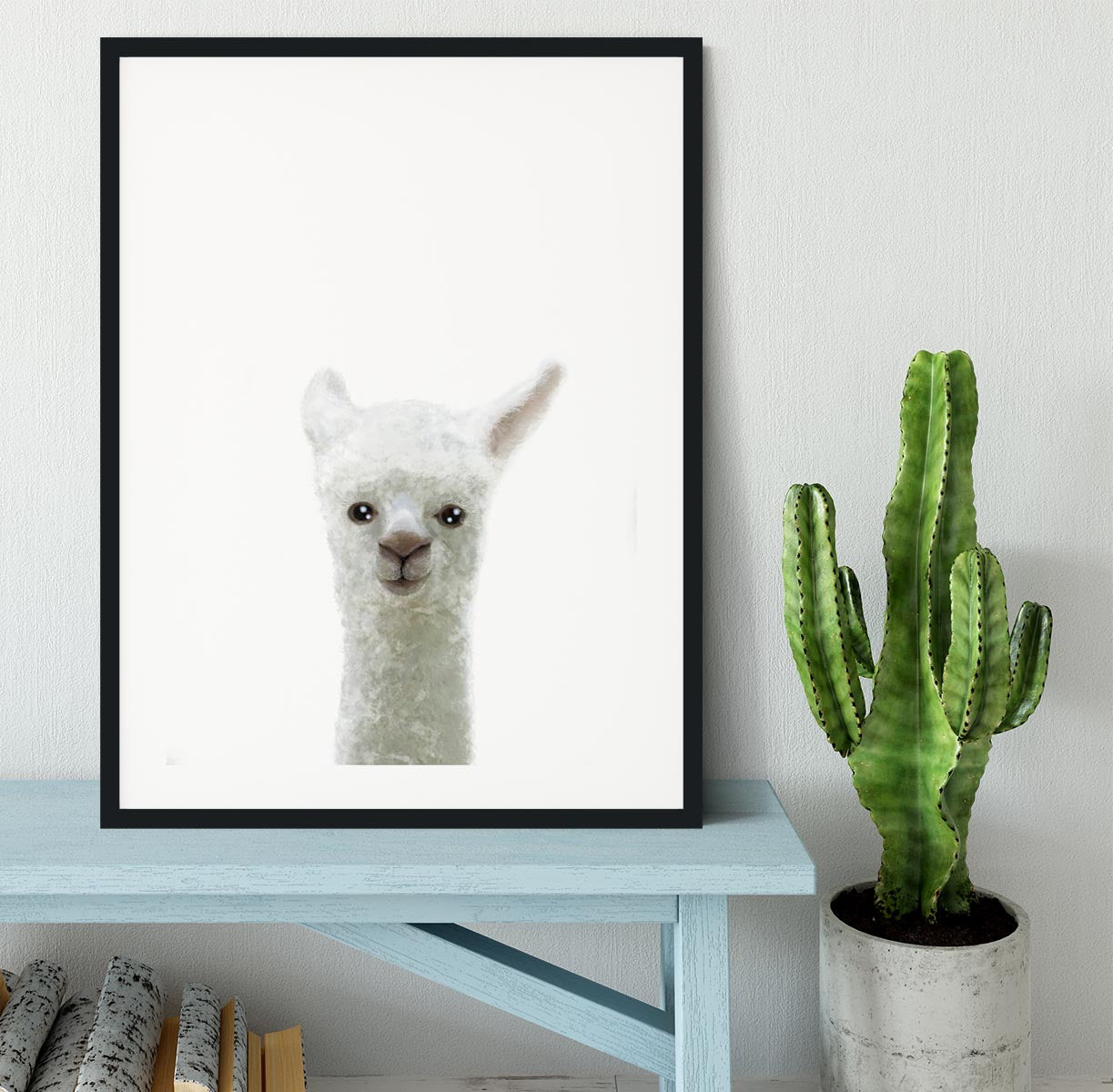 Llama Framed Print - 1x - 1