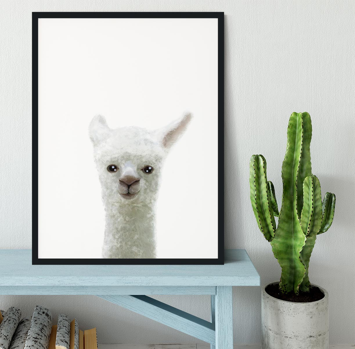 Llama Framed Print - 1x - 2