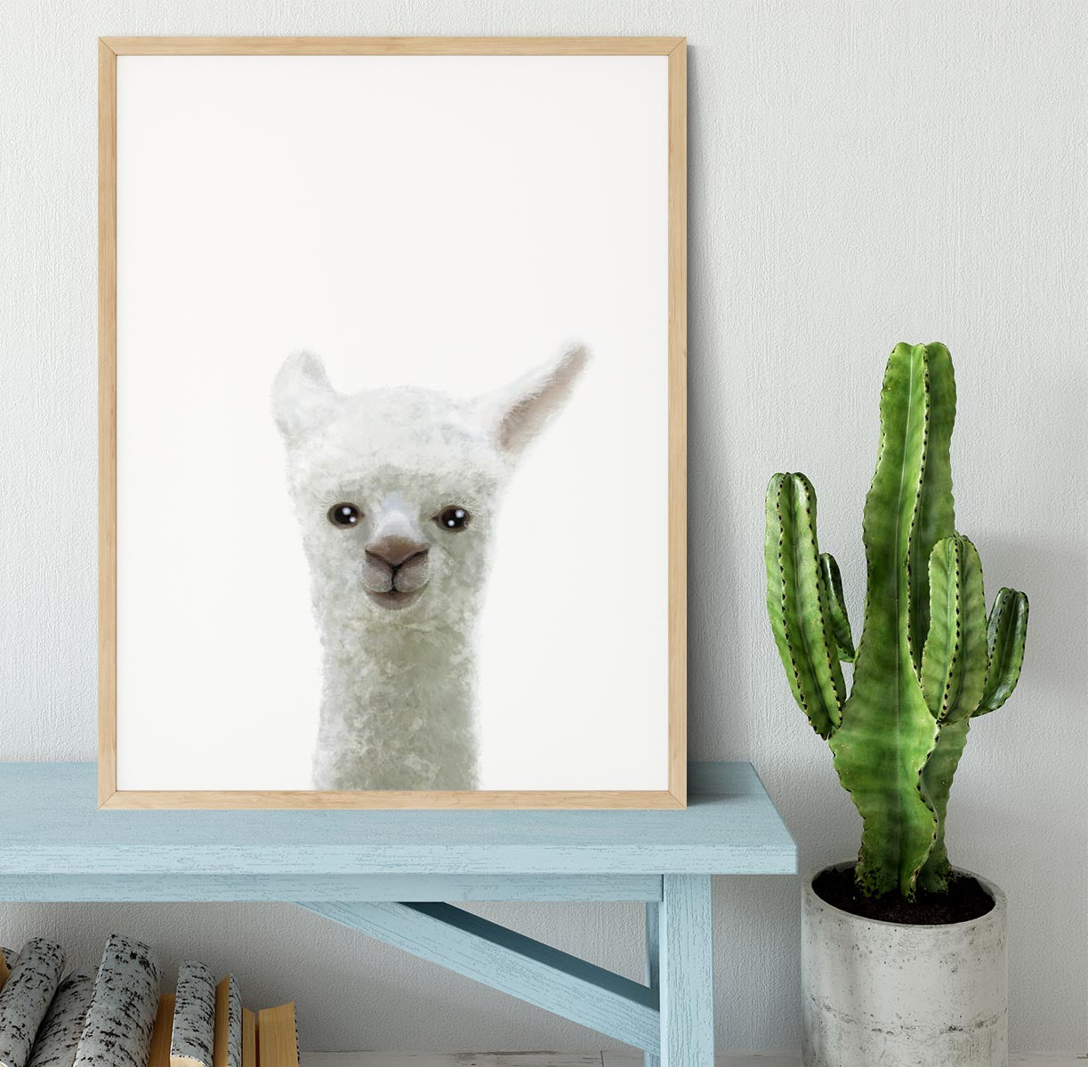 Llama Framed Print - 1x - 4