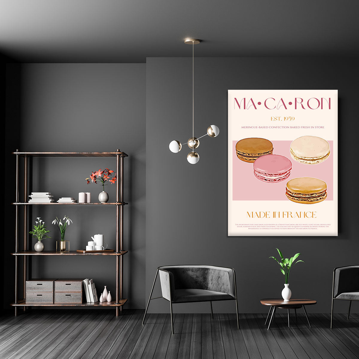 Macaron Print Canvas Print or Poster - Canvas Art Rocks - 5