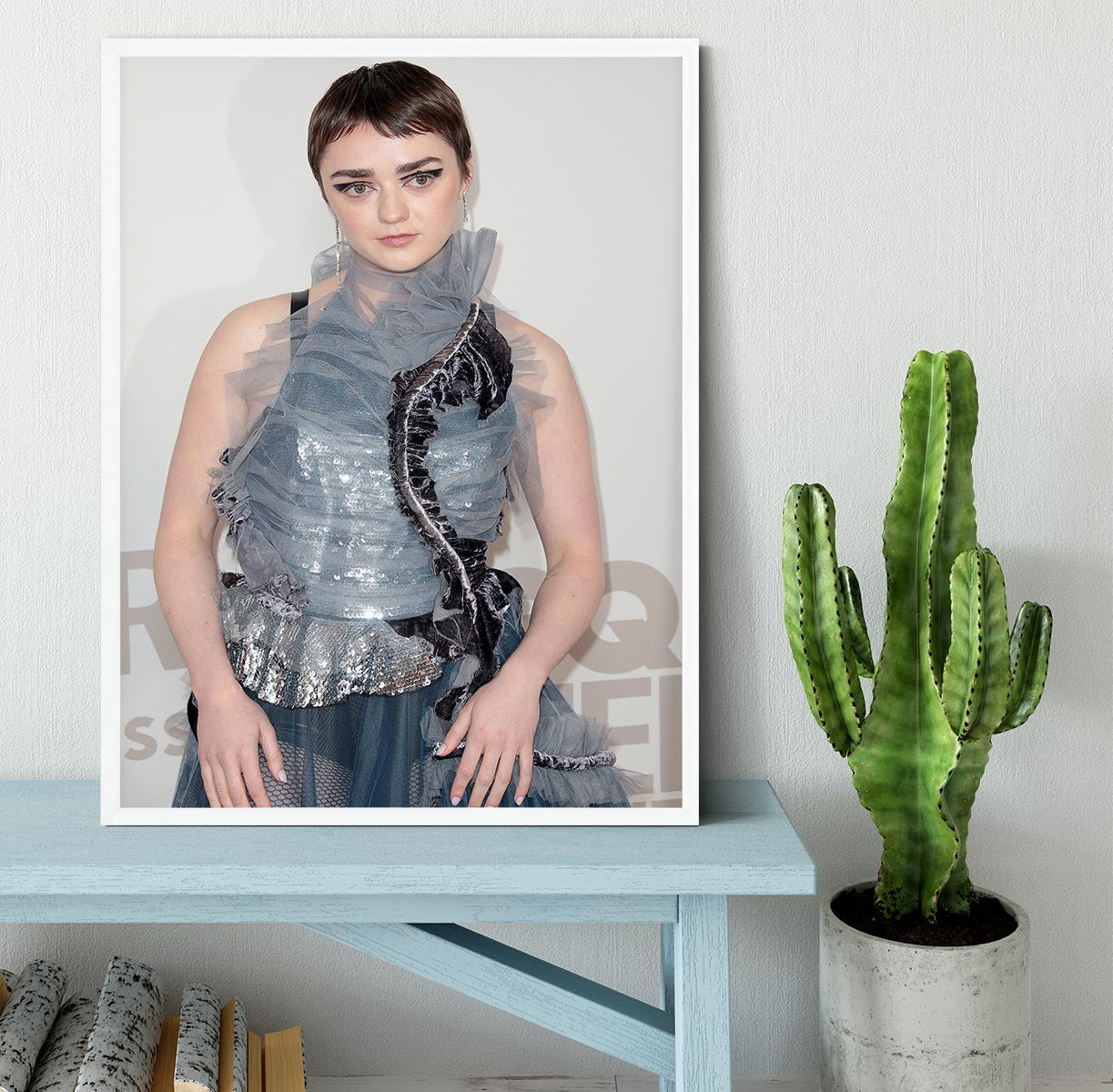 Maisie Williams 2023 Framed Print - Canvas Art Rocks -6