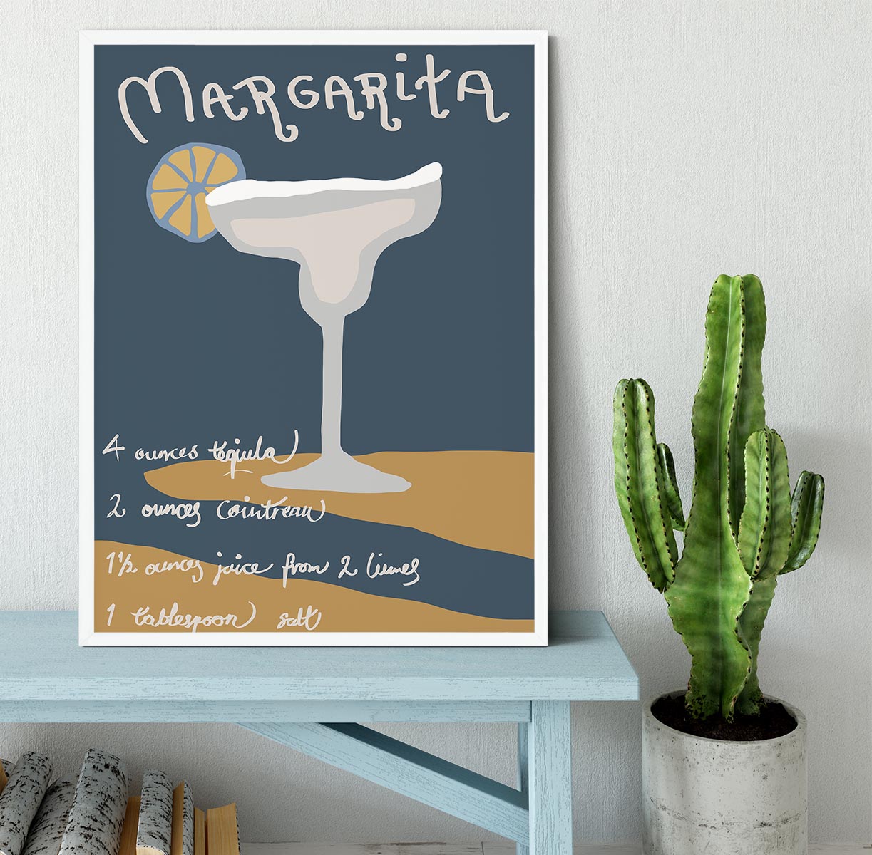 Margarita Framed Print - Canvas Art Rocks -6