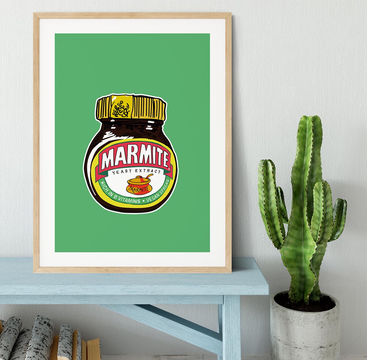 Marmite Standard Wall Art Framed Print - Canvas Art Rocks - 3