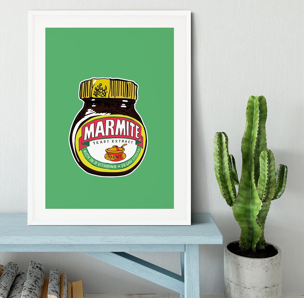 Marmite Standard Wall Art Framed Print - Canvas Art Rocks - 5